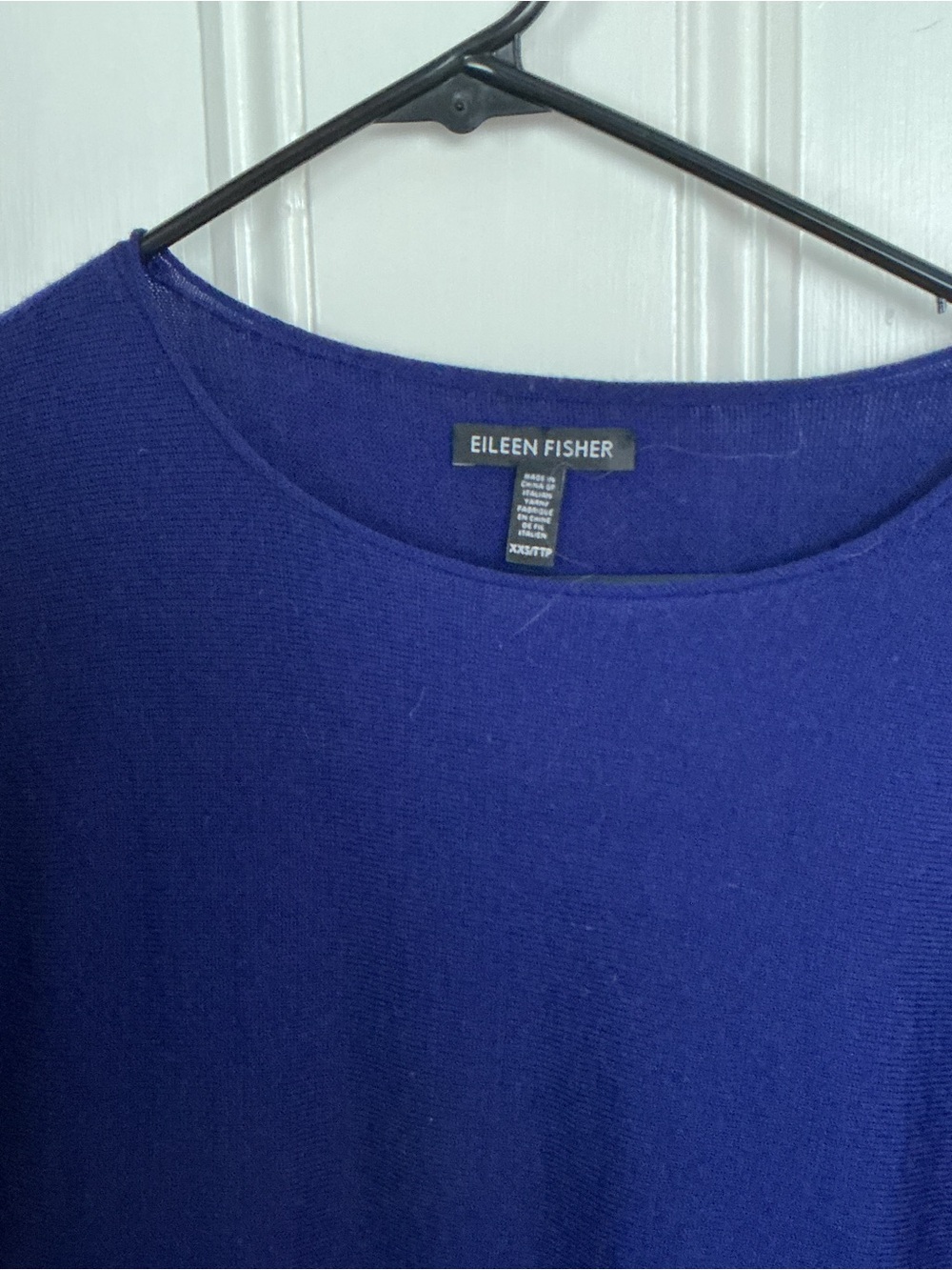 Eileen Fisher wool sweater.